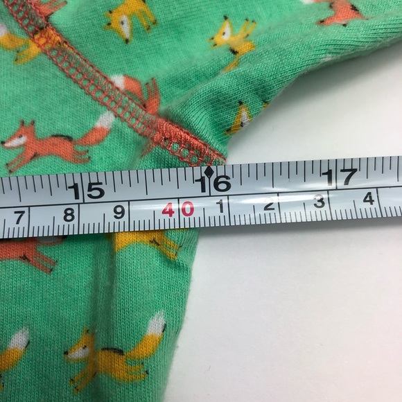 Munki Munki Children’s/Girl’s Fox Pattern Top - Picture 3 of 8